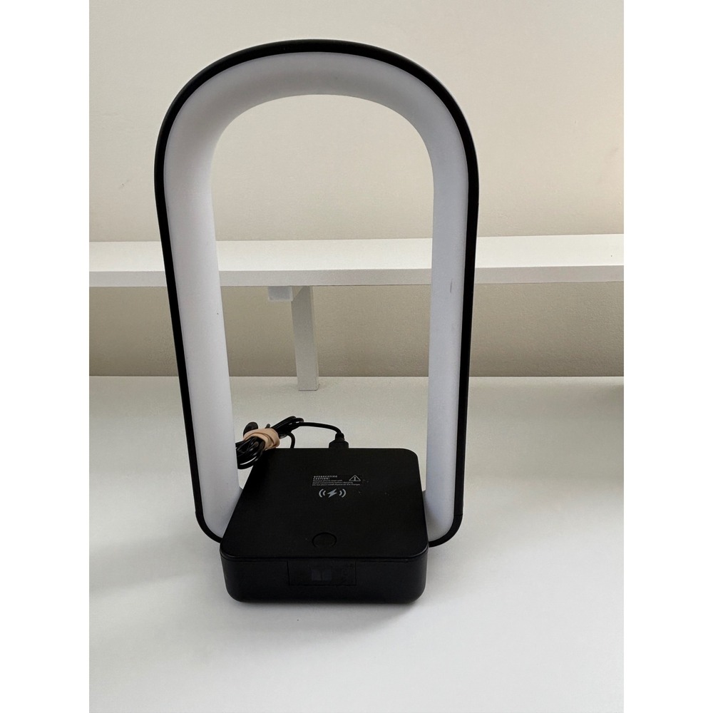 Monster Arc+ LED Desk Lamp Wireless Charger Black White MLB7-1074